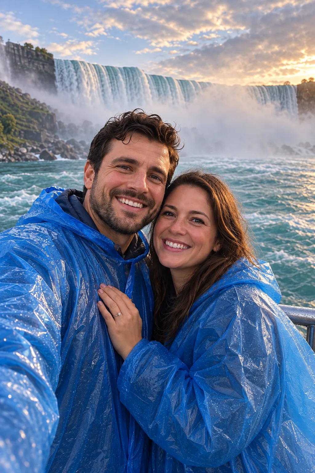 Nasze Niagara — Szablon sceny. W Twoim obrazie: 2 osoby z przesłanych zdjęć.
