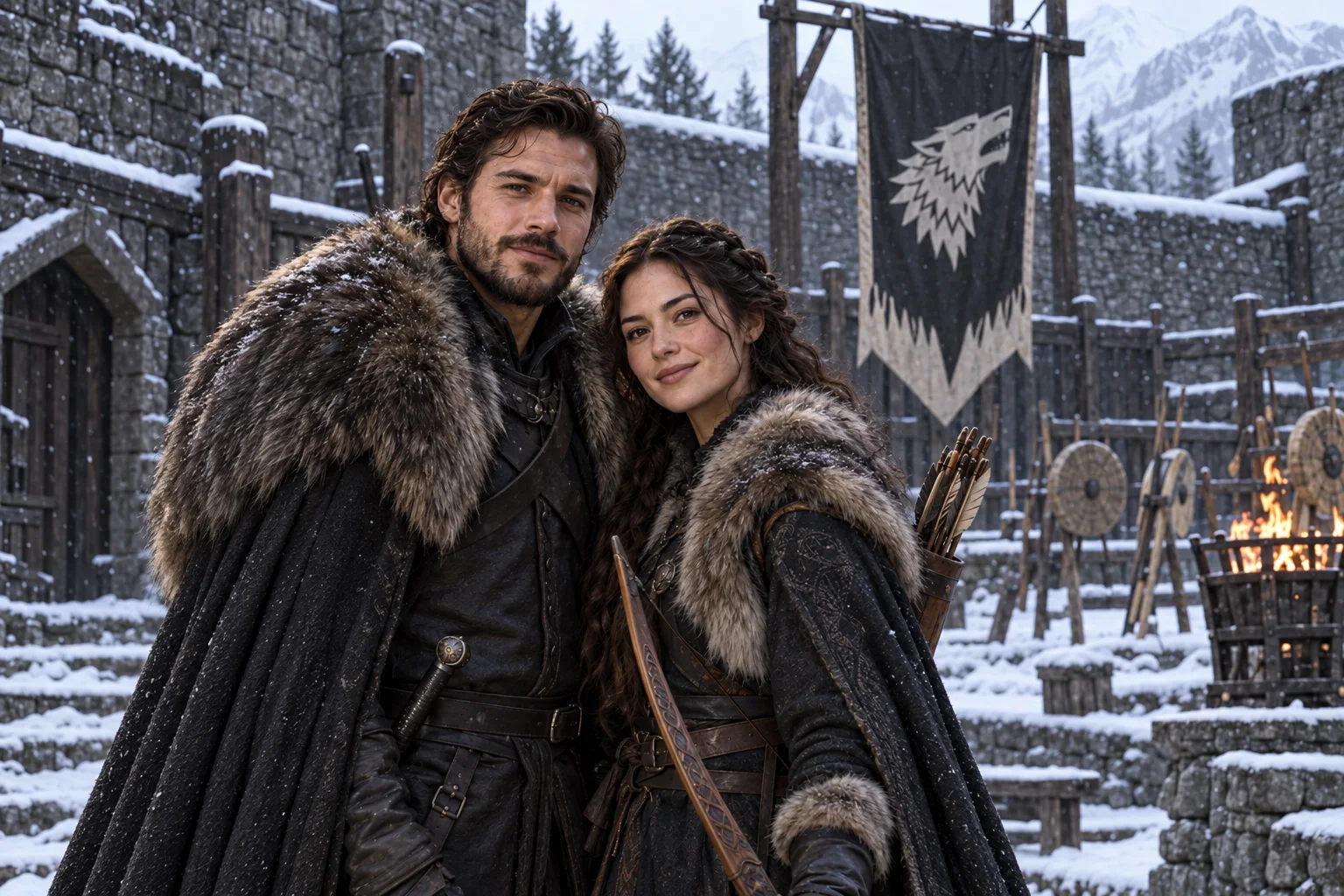 Dziedziniec Winterfell