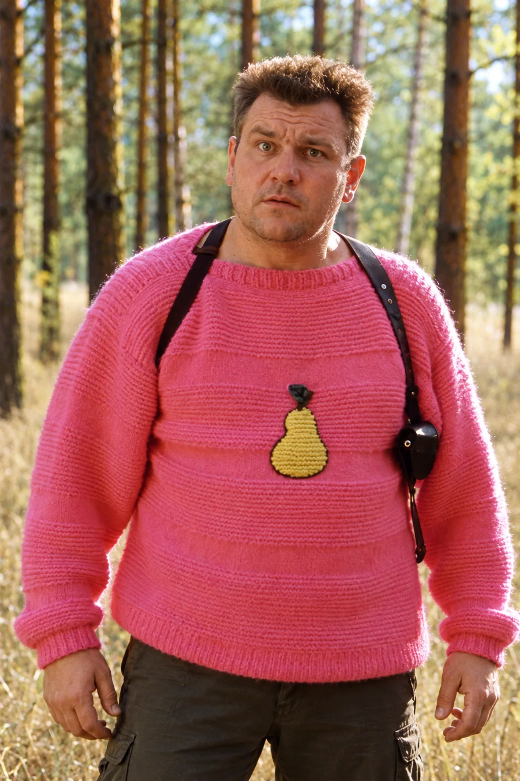 Sweter z gruszką