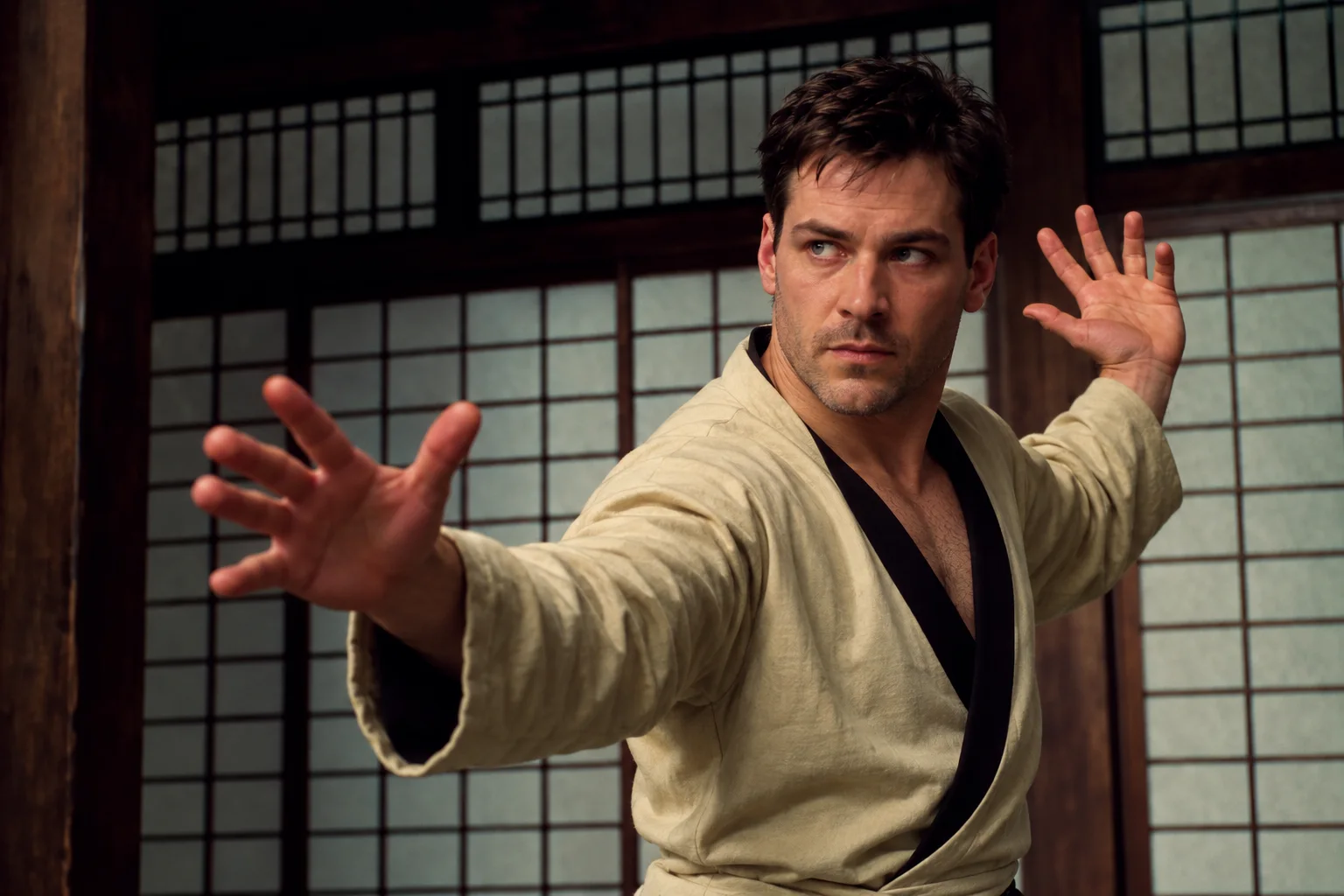Lekcja w dojo