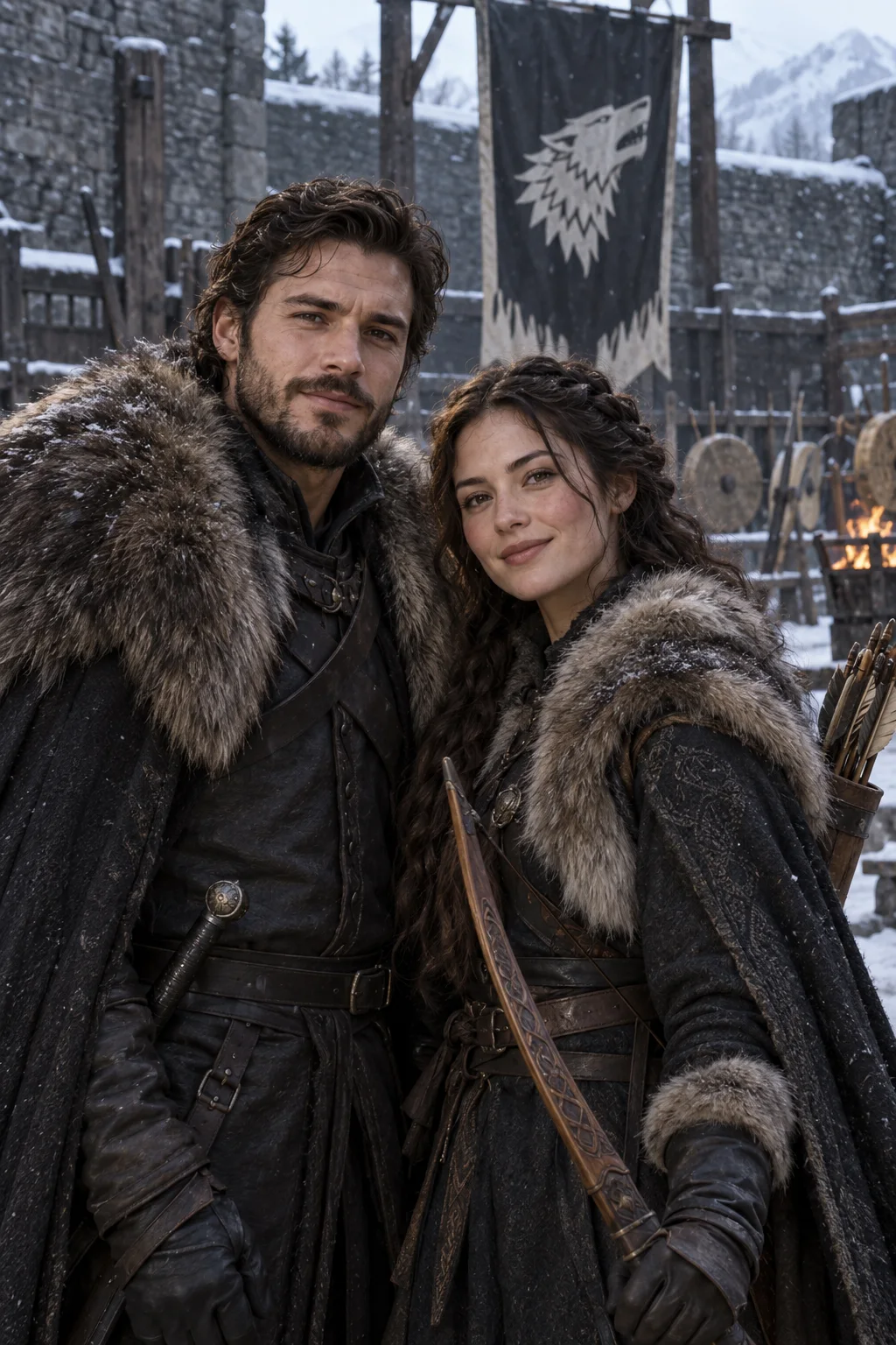 Dziedziniec Winterfell