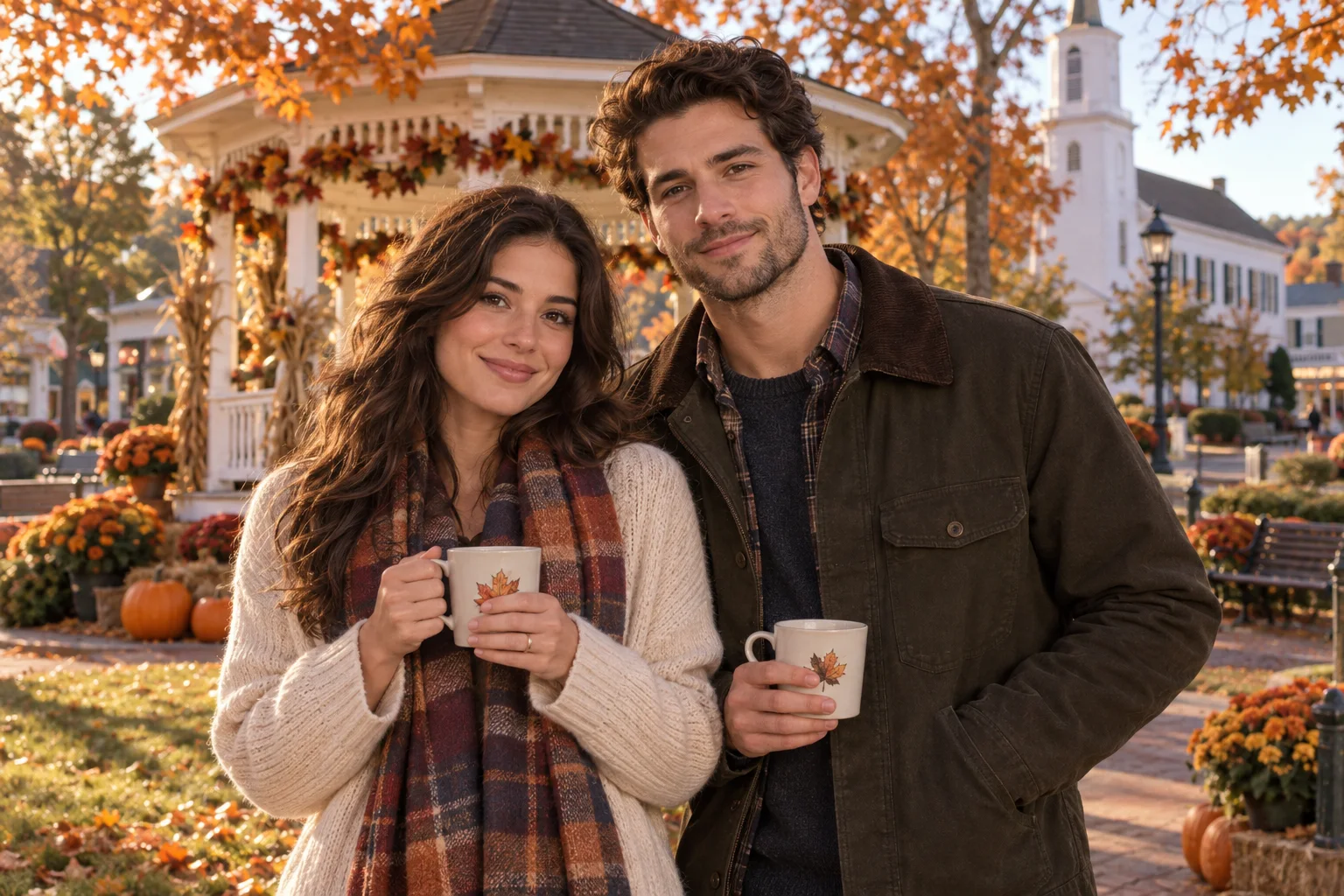 Jesień na placu Stars Hollow